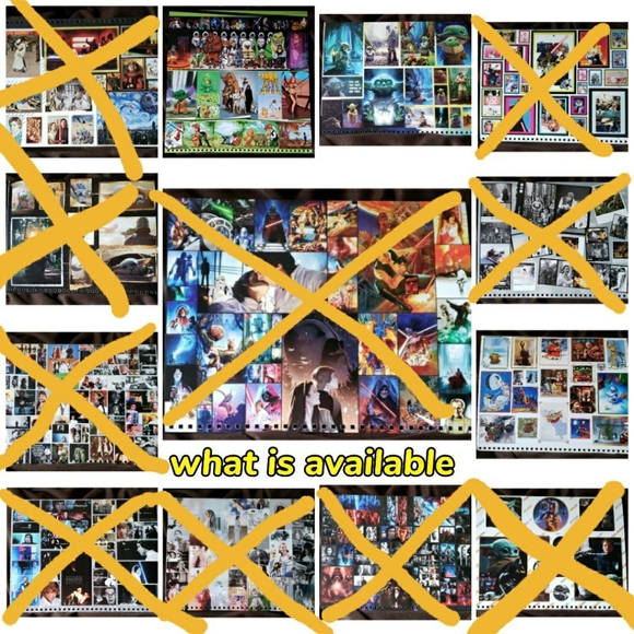 Van Gogh Pop Culture Parody Wall Art Disney Comics Collage Poster - Picture 11 of 13